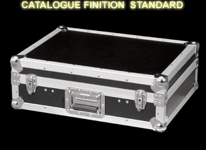 Flight case finition standard